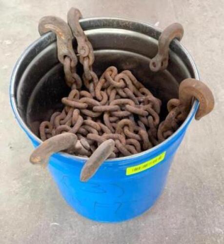 DESCRIPTION: (3) 18' HIGH STREGNTH TOW CHAIN QTY: 3