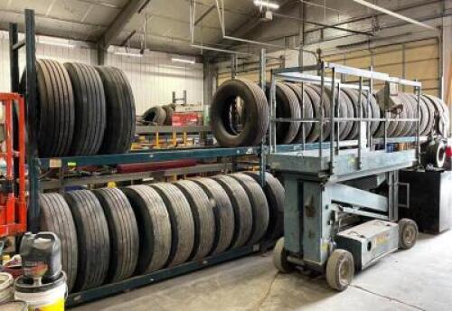 DESCRIPTION: (3) 9' X 2' X 9' SECTIONS OF PALLET RACKING INFORMATION: INCLUDES: (4) UPRIGHTS & (12) CROSSBEAMS QTY: 3