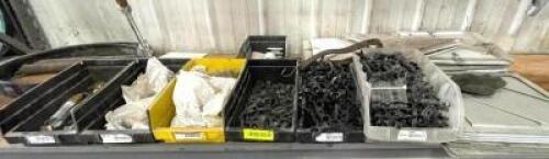 DESCRIPTION: CONTENTS OF SHELF (ASSORTED HARDWARE, SEE PHOTOS) QTY: 1