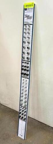 DESCRIPTION: (2) WALL MOUNT THREAD CHECKER MOUNT BOARDS BRAND/MODEL: BARNES DISTRIBUTION QTY: 2