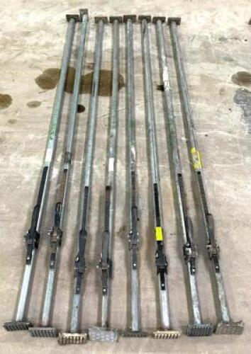 DESCRIPTION: (8) RATCHETING CARGO BARS QTY: 8