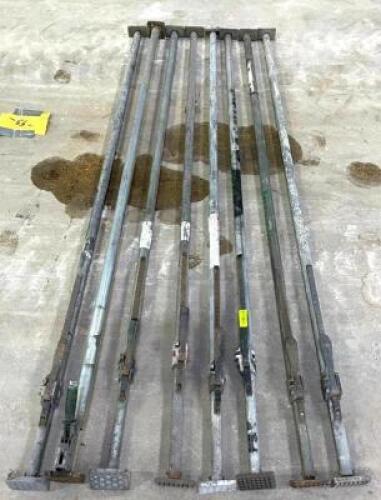 DESCRIPTION: (8) RATCHETING CARGO BARS QTY: 8