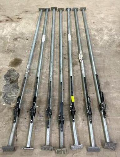 DESCRIPTION: (8) RATCHETING CARGO BARS QTY: 8