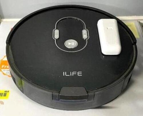 DESCRIPTION: ROBOTIC VACUUM CLEANER BRAND/MODEL: ILIFE A7 INFORMATION: NEEDS NEW BATTERY QTY: 1