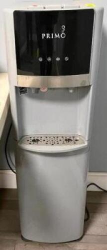 DESCRIPTION: BOTTOM LOAD HOT/COLD WATER DISPENSER BRAND/MODEL: PRIMO QTY: 1