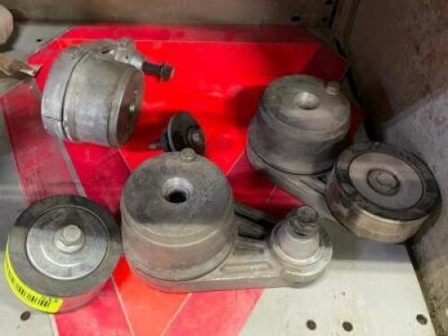 DESCRIPTION: CUMMINS FAN BELT TENSIONERS&nbsp; LOCATION: SHELVING UNIT #1 THIS LOT IS: ONE MONEY QTY: 1