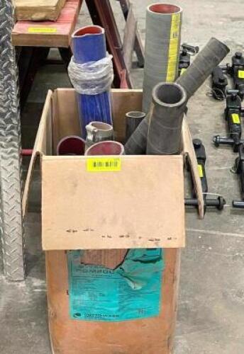 DESCRIPTION: RADIATOR WATER HOSES LOCATION: WOOD TABLE / TIRE RACK AREA THIS LOT IS: ONE MONEY QTY: 1