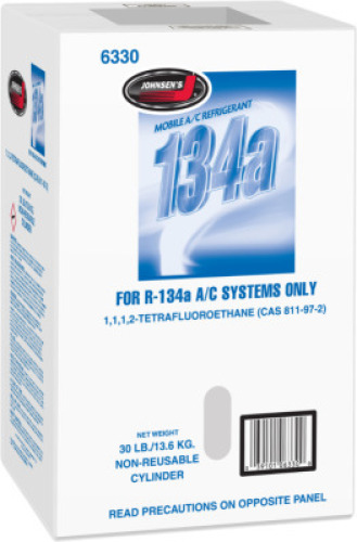DESCRIPTION: 30LB. CYLINDER OF 134A REFRIGERANT (NEW) BRAND/MODEL: JOHNSENS QTY: 1
