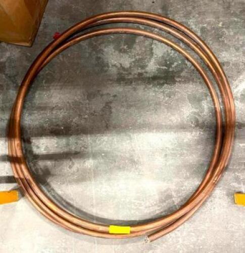 DESCRIPTION: LARGE ROLL OF COPPER TUBING QTY: 1