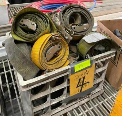 DESCRIPTION: BOX OF (10) TRAILER TENSION STRAPS QTY: 10