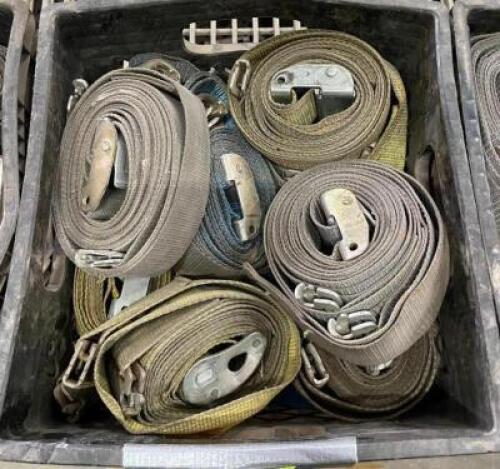 DESCRIPTION: BOX OF (20) TRAILER TENSION STRAPS QTY: 20