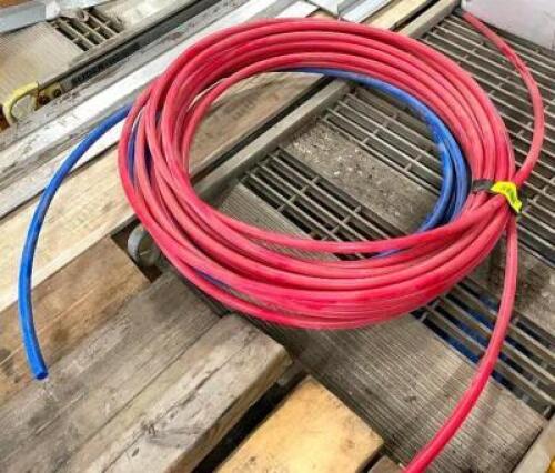 DESCRIPTION: (2) ASSORTED AIR HOSES QTY: 2