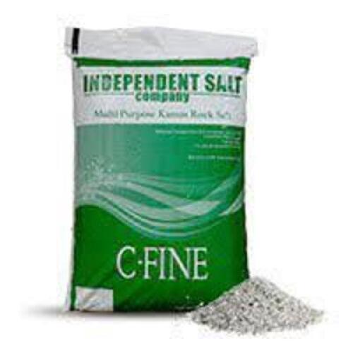 DESCRIPTION: (42) C-FINE MULTI PURPOSE ROCK SALT (50 LB) BRAND/MODEL: INDEPENDENT SALT CO SIZE: 50LB QTY: 42