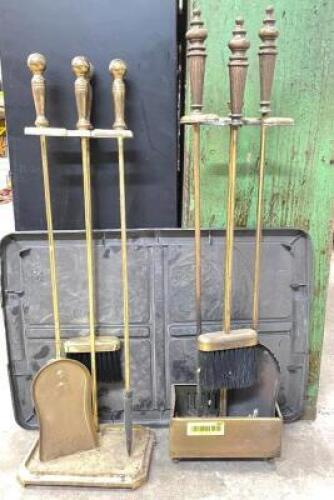 DESCRIPTION: (2) INDOOR FIREPLACE TOOL KITS QTY: 2