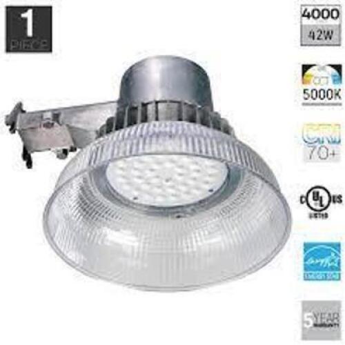 DESCRIPTION: (2) 4,000 LUMEN WEATHERED LED SECURITY LIGHT BRAND/MODEL: HONEYWELL MA0201-17SC QTY: 2
