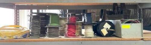 DESCRIPTION: ASSORTED ELECTRICAL HARDWARE AS SHOWN QTY: 1
