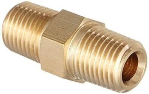 DESCRIPTION: (7) MISC HYDRAULIC HOSE FITTING BRAND/MODEL: BRENNAN/5404-04-04 INFORMATION: BRASS/SEE FOR INSPECTION RETAIL$: 30.45 PER LOT QTY: 7