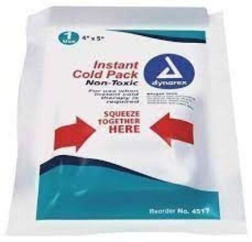 DESCRIPTION: (6) NON TOXIC INSTANT COLD PACKS BRAND/MODEL: DYNAREX #4517 QTY: 6