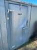 12' X 8' OUTDOOR WALK IN COOLER / FREEZER COMBO WITH RUBBER ROOF. - 5