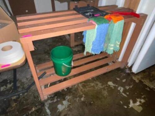 50" WOODEN DUNNAGE RACK