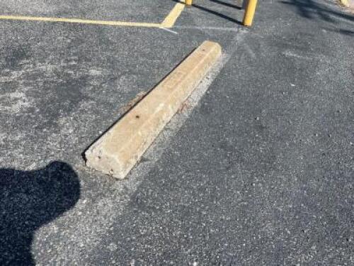 (6) CEMENT PARKING CURBS