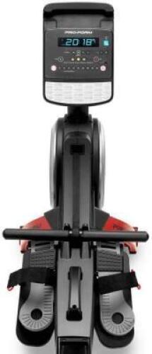 DESCRIPTION: (1) FOLDING SMART ROWER BRAND/MODEL: PROFORM 750 R PFRW58118.0 INFORMATION: BLACK RETAIL$: $599.99 SIZE: APPROX. 6TFX3FT QTY: 1
