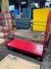 DESCRIPTION: (1) NARROW STEEL DECK PLATFORM TRUCK BRAND/MODEL: DAYTON #4VMC6 INFORMATION: RED RETAIL$: $543.16 SIZE: 60"X 24"X10.75" QTY: 1 - 3