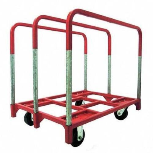 DESCRIPTION: (1) SINGLE HEIGHT VERTICAL PANEL TRUCK BRAND/MODEL: DAYTON #30F024 INFORMATION: NON MARRING ADJUSTABLE RAILS, 2400 LB CAPACITY, VINYL COA