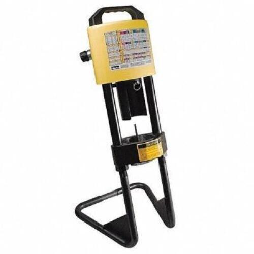 DESCRIPTION: (1) PORTABLE HYDRAULIC HOSE CRIMPING MACHINE BRAND/MODEL: PARKER #21A876 INFORMATION: NO PUMP, EXTERNAL HYDRAULIC PRESSURE, CAPACITY 30 T