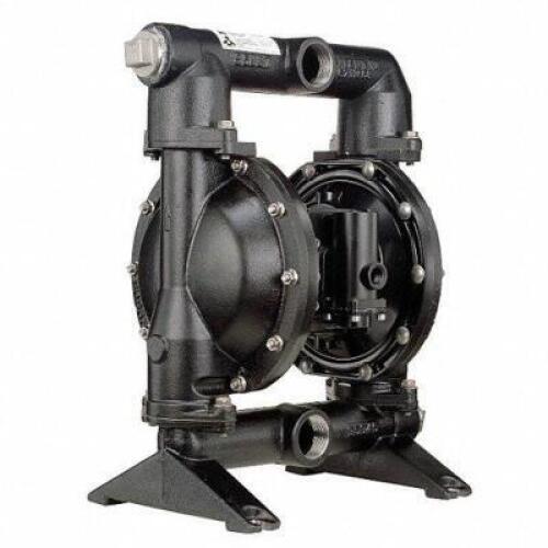 DESCRIPTION: (1) DOUBLE DIAPHRAGM PUMP BRAND/MODEL: ARO #6CCN8 INFORMATION: BLACK, DAMAGED SEE INSPECTION RETAIL$: $2,907.41 SIZE: 123 GPM MAX FLOW 1-1/2 MANIFOLD CONNECTION