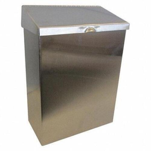 DESCRIPTION: (2) WASTE RECEPTACLE BRAND/MODEL: HOSPECO #391T99 INFORMATION: STAINLESS RETAIL$: $115.64 QTY: 2