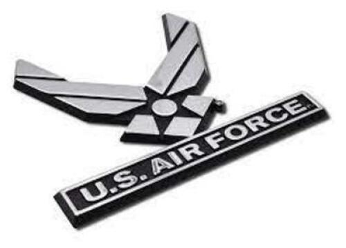 DESCRIPTION: (4) AIR FORCE WINGS AUTO EMBLEM BRAND/MODEL: ELEKTROPLATE RETAIL$: $18.00 EA QTY: 4