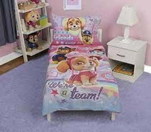 DESCRIPTION: (1) TODDLER BED SET BRAND/MODEL: PAW PATROL #PAW279 RETAIL$: $33.72 EA SIZE: TODDLER BED QTY: 1