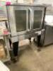DESCRIPTION: SOUTHBEND SINGLE DECK GAS CONVECTION OVEN. MODEL SOUTHBEND ADDITIONAL INFORMATION: NATURAL GAS, ON CASTERS. QTY: 1 - 2