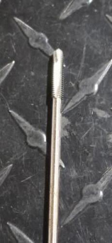 DESCRIPTION: (2) HSS SPIRAL POINT EXTENTION TAP BRAND/MODEL: HERTEL 87152112 RETAIL$: $ 44.10 EA SIZE: #8-32 UNC QTY: 2