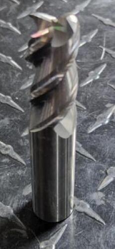 DESCRIPTION: (1) HIGH PERFORMANCE CARBIDE SQ.ROUGHING/FINISHING END MILL BRAND/MODEL: DATA FLUTE TT30750 RETAIL$: $150.00 SIZE: .750" DIA 1" LOC QTY: