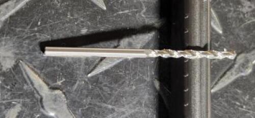 DESCRIPTION: (4) SOLID CARBIDE JOBBER DRILLS BRAND/MODEL: HERTEL 79891941 RETAIL$: $ 16.19 EA SIZE: #43 QTY: 4