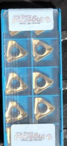 DESCRIPTION: (10) THLS STYLE CARBIDE MILLING INSERTS BRAND/MODEL: INGERSOLL THLS100508R IN2505 RETAIL$: $ 14.98 PER INSERT QTY: 10