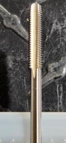 DESCRIPTION: (1) HSS HAND EXTENTION TAP BRAND/MODEL: HERTEL 87151981 RETAIL$: 49.37 SIZE: #10-32 QTY: 1