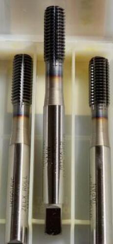 DESCRIPTION: (6) HSS-P PERFORMANCE THREAD FORMING TAPS BRAND/MODEL: TMW ZELX HP-RZ RETAIL$: $ 101.26 EA SIZE: M10x1.5 QTY: 6