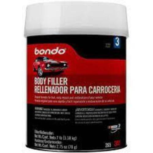 DESCRIPTION: (2) LIGHTWEIGHT BODY FILLER BRAND/MODEL: 3M RETAIL$: $12.00 EA SIZE: 1.75 LB QTY: 2