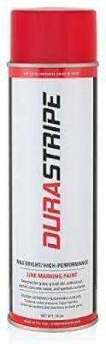 DESCRIPTION: (6) LINE MARKING PAINT BRAND/MODEL: DURASTRIPE INFORMATION: RED RETAIL$: $40.00 TOTAL SIZE: 18 OZ QTY: 6