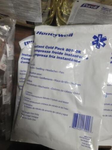 DESCRIPTION: (4) INSTANT COLD ICE PACK BRAND/MODEL: HONEYWELL #1PCH4 RETAIL$: $38.78 TOTAL SIZE: 5X9 QTY: 4