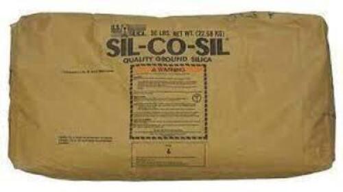 DESCRIPTION: (1) GROUND SILICA BRAND/MODEL: FLOROCK #19NZ17 INFORMATION: WHITE RETAIL$: $80.00 EA SIZE: 50 LB QTY: 1