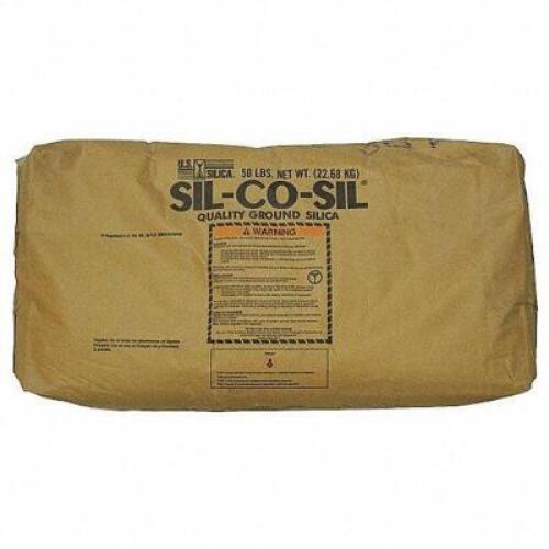 DESCRIPTION: (1) GROUND SILICA BRAND/MODEL: FLOROCK #19NZ17 INFORMATION: WHITE RETAIL$: $80.00 EA SIZE: 50 LB QTY: 1
