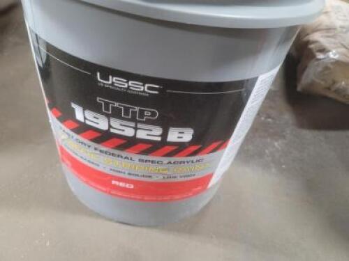 DESCRIPTION: (1) FAST DRY FEDERAL SPEC ACRYLIC TRAFFIC STRIPING PAINT BRAND/MODEL: US SPECIALTY COATINGS #TTP1952B INFORMATION: RED RETAIL$: $200.00 E