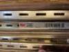 DESCRIPTION: LARGE LOT OF 72" BRASS STANDARD SLOTTED SHELF WALL MOUNT POSTS BRAND/MODEL: HV 80 BR 72 INFORMATION: COMES WITH ADDITIONAL SHELVING BRACK - 3