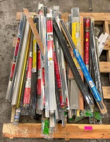 DESCRIPTION: PALLET OF ASSORTED DOOR THRESHOLDS AS SHOWN QTY: 1