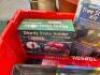 DESCRIPTION: LARGE ASSORTMENT OF GARDENING SUPPLIES AS SHOWN (PLANTERS, SPREADER, GRASS SEED, GARDEN STAPLES, INSECT TRAPS, PLANT FOOD, SEED STARTERS, - 15