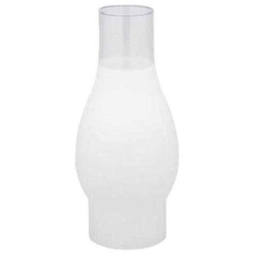 DESCRIPTION: (5) 8-1/2" HANDBLOWN FROSTED CHIMNEY GLASS SHADES BRAND/MODEL: WESTINGHOUSE RETAIL$: $12.58 EACH QTY: 1